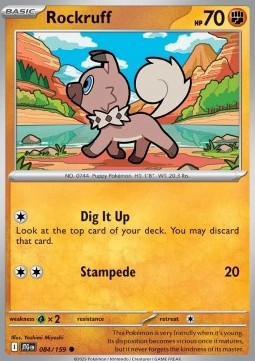 Journey Together 084/159 Rockruff