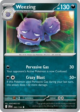 Journey Together 092/159 Weezing