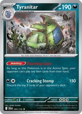 Journey Together 095/159 Tyranitar (Holo)