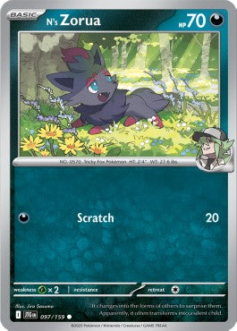 Journey Together 097/159 N's Zorua