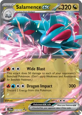 Journey Together 114/159 Salamence ex