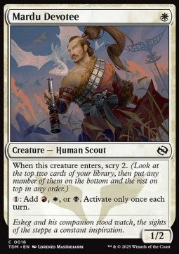 Tarkir Dragonstorm 0016 Mardu Devotee