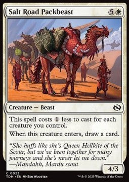 Tarkir Dragonstorm 0023 Salt Road Packbeast