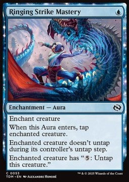 Tarkir Dragonstorm 0053 Ringing Strike Mastery