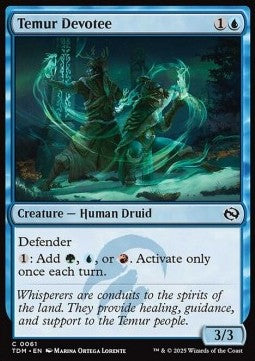 Tarkir Dragonstorm 0061 Temur Devotee