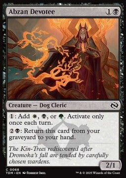 Tarkir Dragonstorm 0068 Abzan Devotee (Foil)