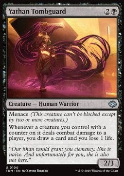 Tarkir Dragonstorm 0100 Yathan Tombguard