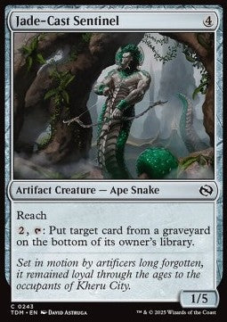 Tarkir Dragonstorm 0243 Jade-Cast Sentinel