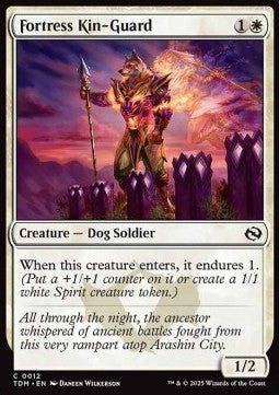 Tarkir Dragonstorm 0012 Fortress Kin-Guard