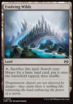 Tarkir Dragonstorm 0255 Evolving Wilds