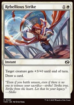 Tarkir Dragonstorm 0020 Rebellious Strike