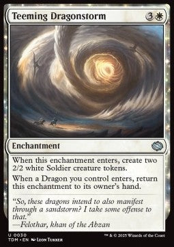 Tarkir Dragonstorm 0030 Teeming Dragonstorm