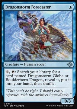 Tarkir Dragonstorm 0043 Dragonstorm Forecaster