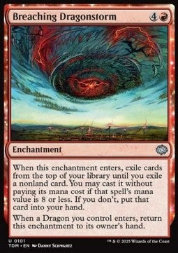 Tarkir Dragonstorm 0101 Breaching Dragonstorm