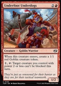 Tarkir Dragonstorm 0129 Underfoot Underdogs