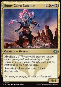 Tarkir Dragonstorm 0173 Bone-Cairn Butcher