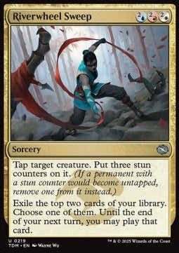 Tarkir Dragonstorm 0219 Riverwheel Sweep