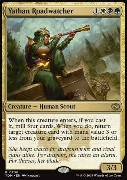Tarkir Dragonstorm 0236 Yathan Roadwatcher