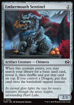 Tarkir Dragonstorm 0242 Embermouth Sentinel