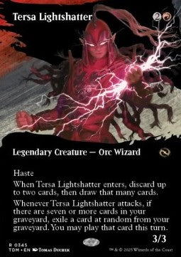 Tarkir Dragonstorm 0345 Tersa Lightshatter (Foil)