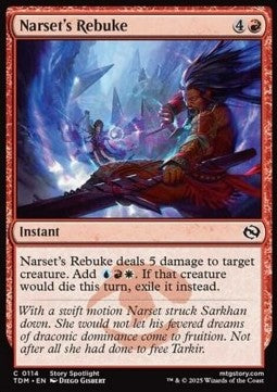 Tarkir Dragonstorm 0114 Narset's Rebuke