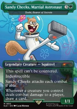 Secret Lair Drop Sandy Cheeks, Martial Astronaught (Toski, Bearer of Secrets)(JA)