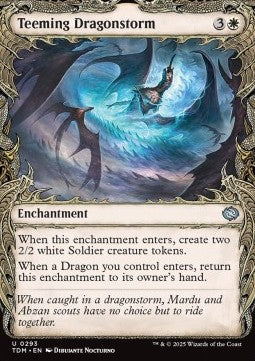 Tarkir Dragonstorm 0293 Teeming Dragonstorm (Foil)
