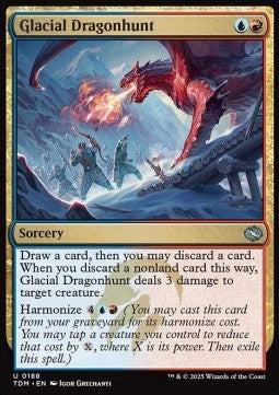 Tarkir Dragonstorm 0188 Glacial Dragonhunt