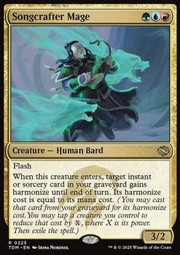 Tarkir Dragonstorm 0225 Songcrafter Mage