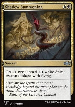 Tarkir Dragonstorm Commander 0101 Shadow Summoning