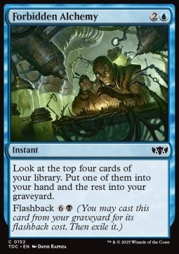 Tarkir Dragonstorm Commander 0152 Forbidden Alchemy