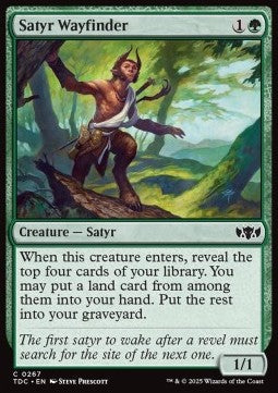 Tarkir Dragonstorm Commander 0267 Satyr Wayfinder