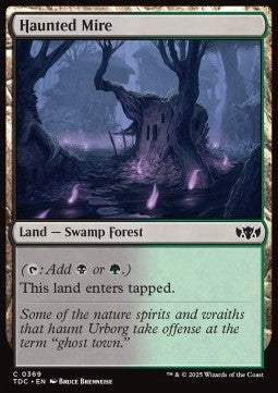 Tarkir Dragonstorm Commander 0369 Haunted Mire