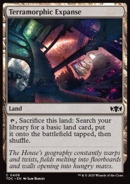 Tarkir Dragonstorm Commander 0408 Terramorphic Expanse