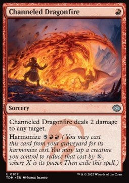 Tarkir Dragonstorm 0102 Channeled Dragonfire