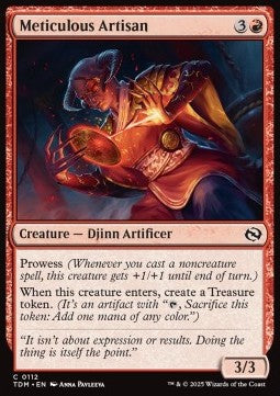 Tarkir Dragonstorm 0112 Meticulous Artisan