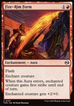 Tarkir Dragonstorm 0107 Fire-Rim Form