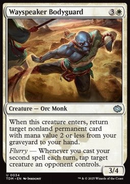 Tarkir Dragonstorm 0034 Wayspeaker Bodyguard