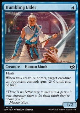 Tarkir Dragonstorm 0048 Humbling Elder