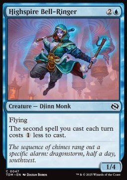 Tarkir Dragonstorm 0047 Highspire Bell-Ringer