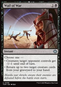 Tarkir Dragonstorm 0098 Wail of War