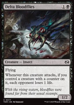 Tarkir Dragonstorm 0077 Delta Bloodflies