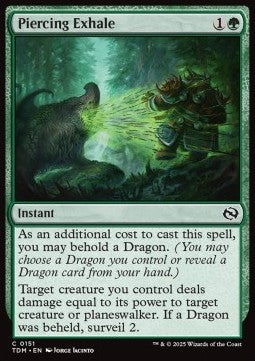 Tarkir Dragonstorm 0151 Piercing Exhale
