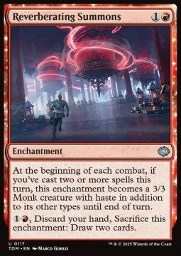 Tarkir Dragonstorm 0117 Reverberating Summons
