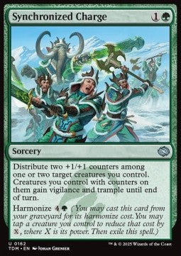 Tarkir Dragonstorm 0162 Synchronized Charge