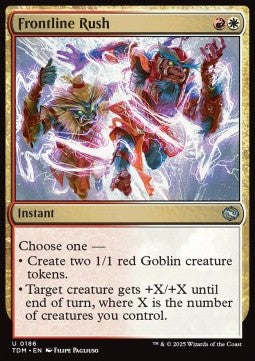 Tarkir Dragonstorm 0186 Frontline Rush