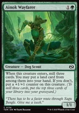 Tarkir Dragonstorm 0134 Ainok Wayfarer