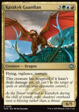 Tarkir Dragonstorm 0198 Karakyk Guardian (Foil)