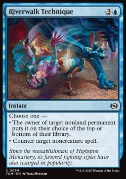 Tarkir Dragonstorm 0054 Riverwalk Technique