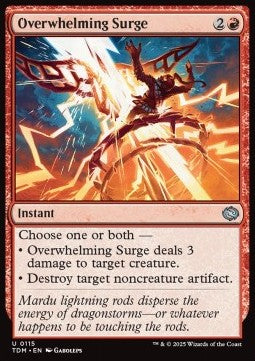 Tarkir Dragonstorm 0115 Overwhelming Surge